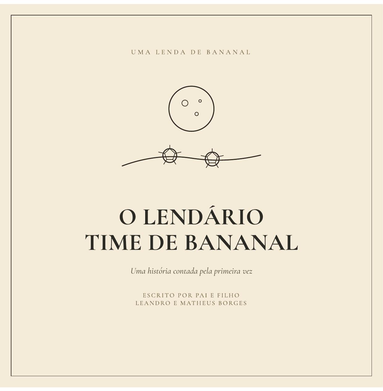 Capa de O Lendário Time de Bananal
